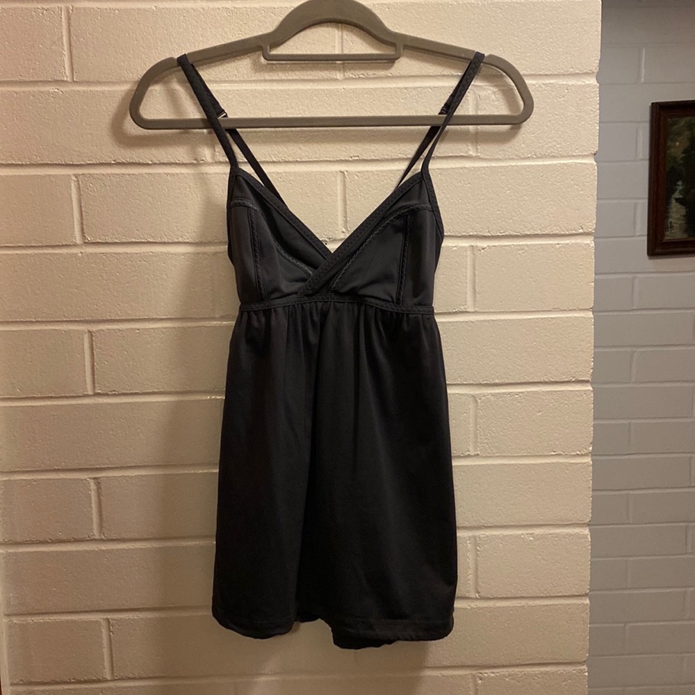 Authentic Lululemon Gray Spaghetti String Tank To… - image 1
